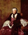 メアリー・アトキンス・マーティン夫人の肖像 アラン・ラムゼイの肖像画 古典主義